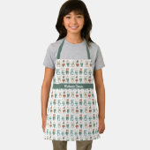 Gepersonaliseerde Schattigee kerstdieren Schort (Insitu)