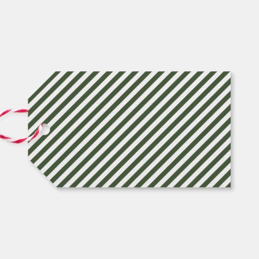 Gepersonaliseerde Schattigee kerstpinguïns Cadeaulabel (Achterkant Horizontaal)