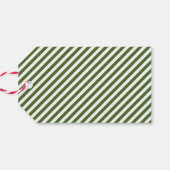 Gepersonaliseerde Schattigee kerstpinguïns Cadeaulabel (Achterkant Horizontaal)