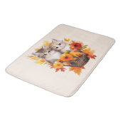 Gepersonaliseerde Schattigee Kittens Katten in Man Badmat (Gekanteld)
