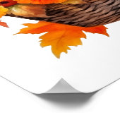 Gepersonaliseerde Schattigee Kittens Katten in Man Poster (Hoek)