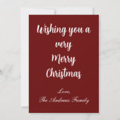 Gepersonaliseerde Schattigee Kittens Kerstboom Pla (Achterkant)