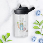 Gepersonaliseerde Schattigee knuffeldier Bunny Kin Waterfles