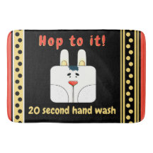 Gepersonaliseerde Schattigee konijnengezicht en po