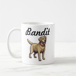 Gepersonaliseerde Schattigee Labrador Retriever Ko Koffiemok