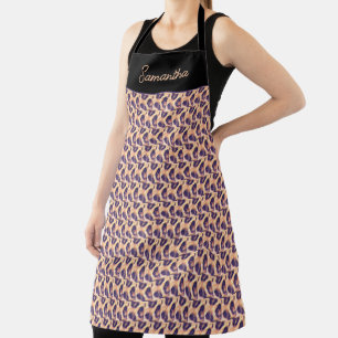 Gepersonaliseerde, Schattigee Leopard Pattern Tumb Schort