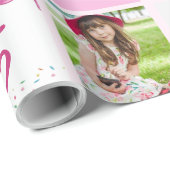 Gepersonaliseerde Schattigee Meisjes Gepersonalise Cadeaupapier (Rol Hoek)