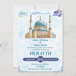 Gepersonaliseerde Schattigee Moslim Kind Ameen Uit Kaart