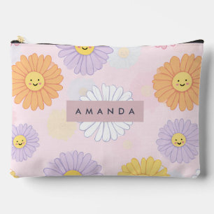Gepersonaliseerde Schattigee pastel Daisy Flower Etui