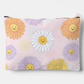 Gepersonaliseerde Schattigee pastel Daisy Flower Etui (Achterkant)