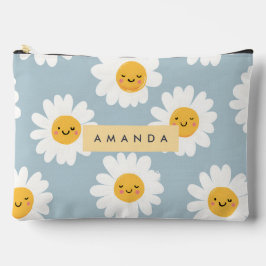 Gepersonaliseerde Schattigee pastel lachende Daisy Etui