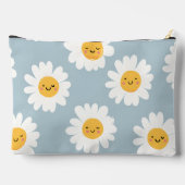 Gepersonaliseerde Schattigee pastel lachende Daisy Etui (Achterkant)