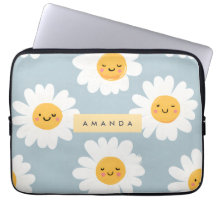 Gepersonaliseerde Schattigee pastel lachende Daisy
