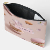 Gepersonaliseerde Schattigee Pastel Macaron Amande Etui (Open)