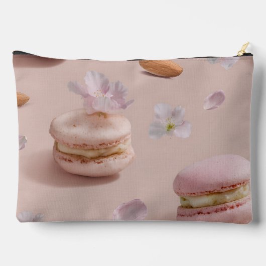 Gepersonaliseerde Schattigee Pastel Macaron Amande Etui (Achterkant)