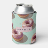 Gepersonaliseerde Schattigee Pasteldonuts & Sprink Blikjeskoeler (Blikje Voorkant)