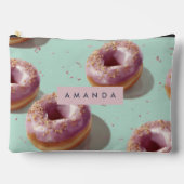 Gepersonaliseerde Schattigee Pasteldonuts & Sprink Etui (Voorkant)