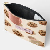 Gepersonaliseerde Schattigee pastelkoekjes en melk Etui (Open)