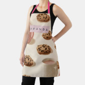 Gepersonaliseerde Schattigee pastelkoekjes & melk Schort (Insitu)