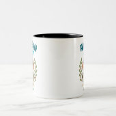 Gepersonaliseerde Schattigee pinguïn Mok - "Heb ee (Center)