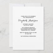 Gepersonaliseerde Schattigee Puppy Dog Afstuderen  Kaart (Achterkant)