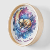 Gepersonaliseerde Schattigee puppy slapen op de ma (Hoek)