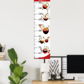 Gepersonaliseerde Schattigee Ramen Groei Grafiek Poster (Thuiskantoor)