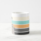 Gepersonaliseerde Schattigee retro Koffiemok (Center)