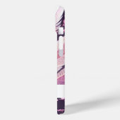 Gepersonaliseerde Schattigee Roze Anime Meisje iPh Case-Mate iPhone Case (Achterkant / Links)