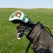Gepersonaliseerde Schattigee St. Patrick's Day Eek Golfheadcover (Insitu)