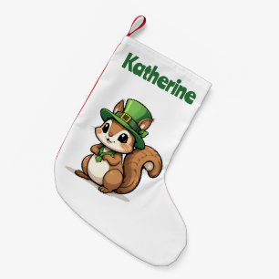 Gepersonaliseerde Schattigee St. Patrick's Day Eek Kleine Kerstsok
