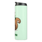 Gepersonaliseerde Schattigee St. Patrick's Day Eek Thermosbeker (Geroteerd rechts)