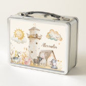 Gepersonaliseerde Schattigee Waterverf boerderijdi (Achterkant)