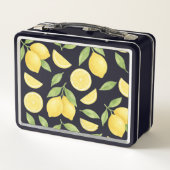 Gepersonaliseerde Schattigee Waterverf citroenpatr (Achterkant)