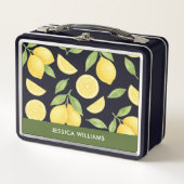 Gepersonaliseerde Schattigee Waterverf citroenpatr (Voorkant)