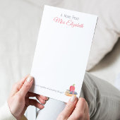 Gepersonaliseerde Schattigee Waterverf Een notitie Post-it® Notes