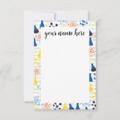 Gepersonaliseerde scheikunde leraar Notitiekaarten (Voorkant)