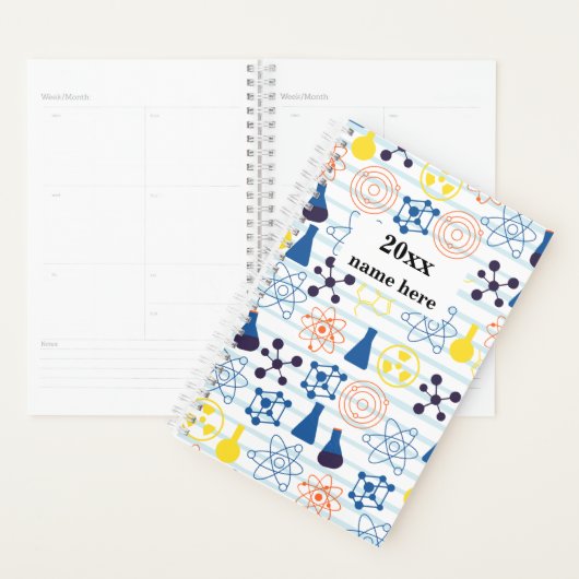 Gepersonaliseerde Scheikunde Teacher Planner (Display)