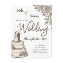 Gepersonaliseerde schets Elegante kalligrafie