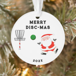 gepersonaliseerde schijf golf collectibel ornament