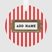 gepersonaliseerde schijf golf collectibel ornament (achterkant)