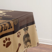 Gepersonaliseerde Schnauzer Dog Blanket Gift, Pet  Tafelkleed (Voorbeeld)