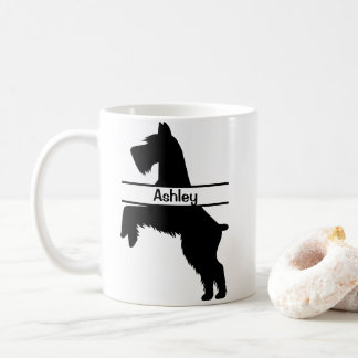 Gepersonaliseerde Schnauzer Pet Groomer Koffiemok