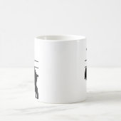 Gepersonaliseerde Schnauzer Pet Groomer Koffiemok (Center)