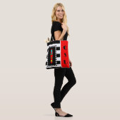 Gepersonaliseerde School Canvas tas (Op model)