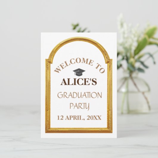 Gepersonaliseerde School College Afstuderen Vierin (Staand voorkant)