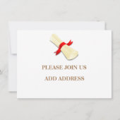 Gepersonaliseerde School College Afstuderen Vierin (Achterkant)