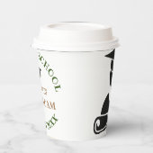 Gepersonaliseerde School College Afstuderen Vierin Papieren Bekers (Links)