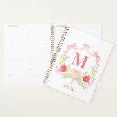 Gepersonaliseerde School Crest | Monogram Planner (Display)