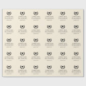 Gepersonaliseerde School en College Graduation Ele Cadeaupapier (Vlak)